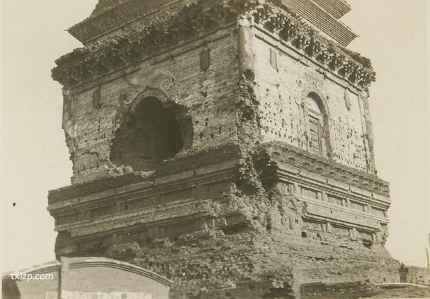 1933年朝阳老照片 北票及朝阳城南塔北塔历史风貌插图17