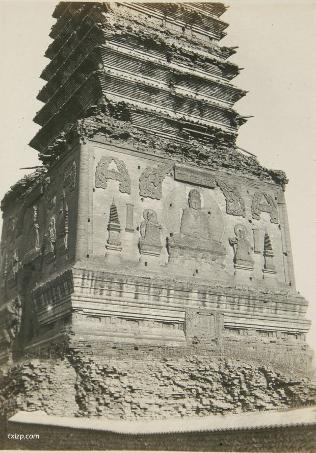 1933年朝阳老照片 北票及朝阳城南塔北塔历史风貌插图9