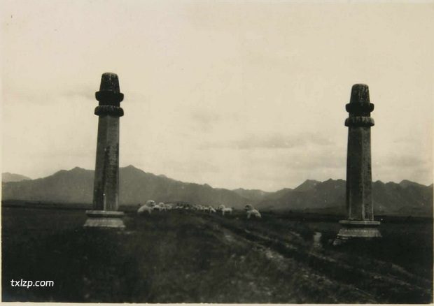 1936年北京老照片 民国时期明十三陵各处景观影像插图4