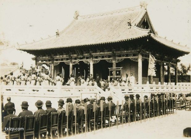 1935年金州老照片（四） 彼时的金州文庙武庙及丁祭的历史影像插图6