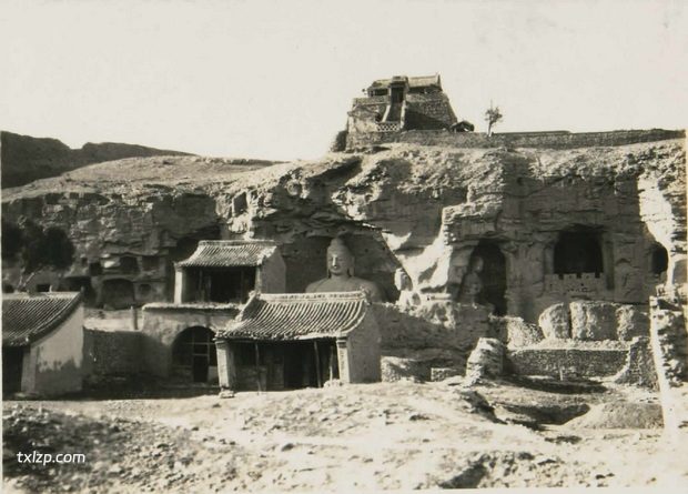 1936年大同老照片 民国时期云冈石窟内外名胜风貌插图3