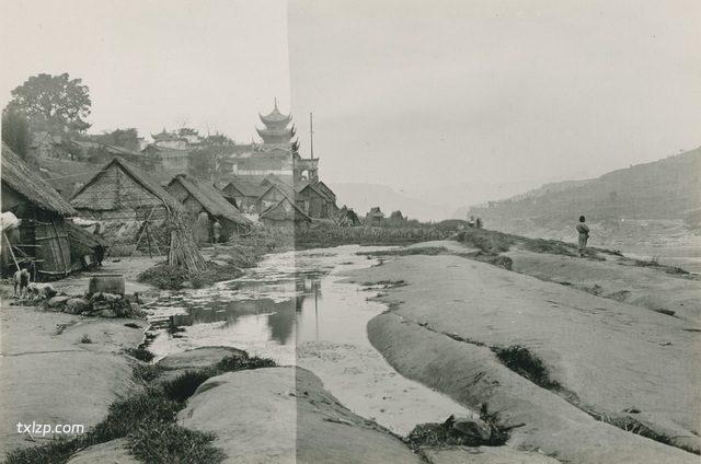 1909年张伯林的中国摄影集（14）万县、梁山县之旅插图1