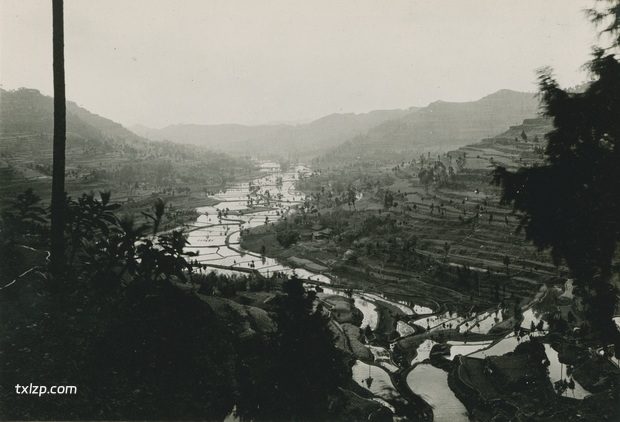 1909年张伯林的中国摄影集（17）四川蓬溪、射洪之旅插图1