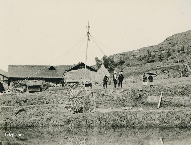 1909年张伯林的中国摄影集（17）四川蓬溪、射洪之旅插图11