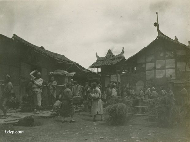 1909年张伯林的中国摄影集（18）四川三台、中江之旅插图7