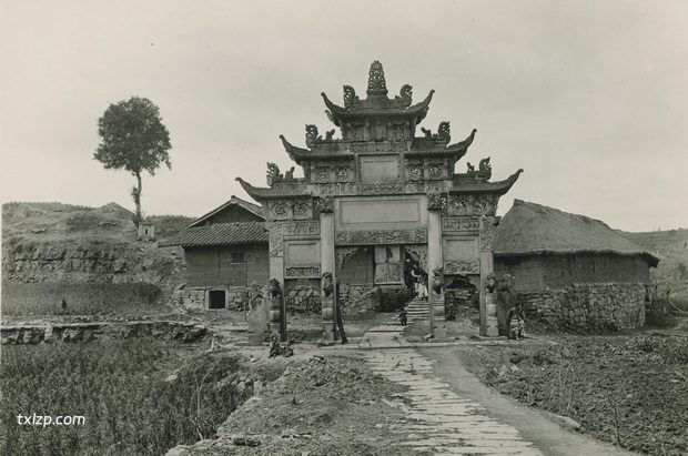 1909年张伯林的中国摄影集（18）四川三台、中江之旅插图9