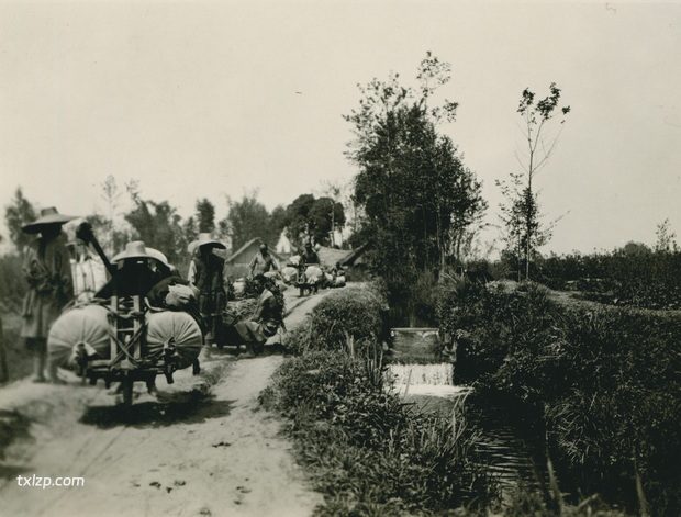 1909年张伯林的中国摄影集（20）四川郫县灌县之旅插图1