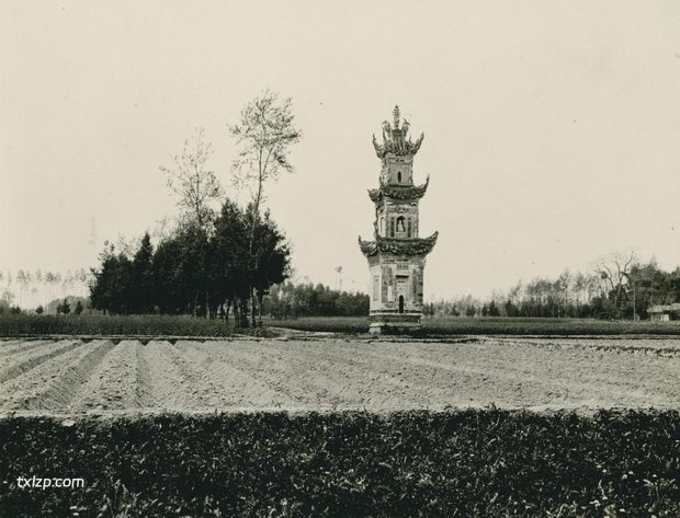 1909年张伯林的中国摄影集（20）四川郫县灌县之旅插图8