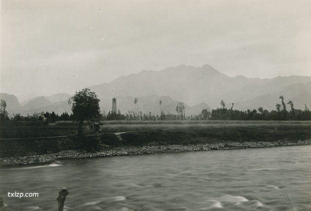 1909年张伯林的中国摄影集（20）四川郫县灌县之旅插图13
