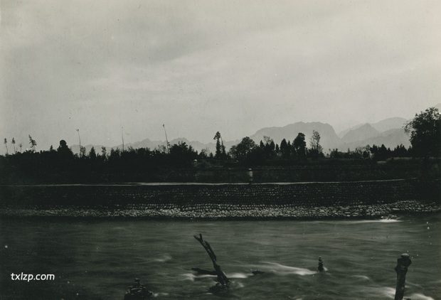 1909年张伯林的中国摄影集（20）四川郫县灌县之旅插图14
